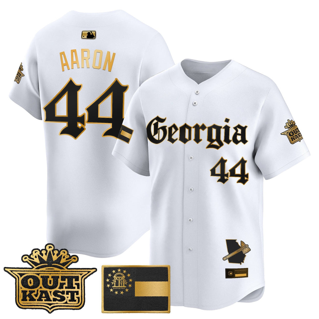 Men's Atlanta Braves 'Georgia x Outkast Gothic Edition' Vapor Premier Limited Jersey - All Stitched
