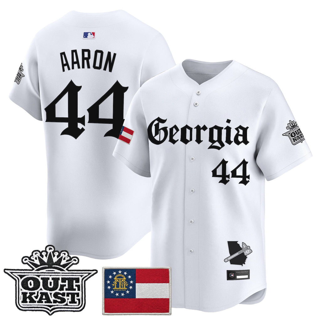 Men's Atlanta Braves 'Georgia x Outkast Gothic Edition' Vapor Premier Limited Jersey - All Stitched