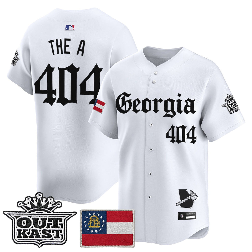 Men's Atlanta Braves 'Georgia x Outkast Gothic Edition' Vapor Premier Limited Jersey - All Stitched