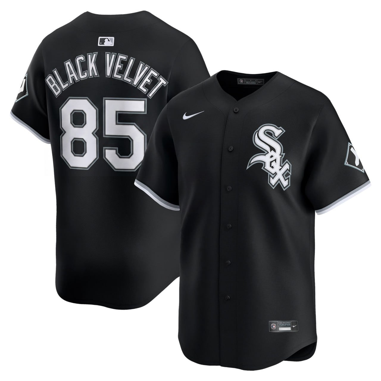 Chicago White Sox 'Black Velvet' Vapor Premier Limited Jersey - All Stitched