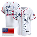 Men's Atlanta Braves "America 250 Edition" Vapor Premier Limited Jersey V2 - Stitched
