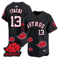 Houston Astros x Naruto Akatsuki Edition Vapor Premier Limited Jersey - Stitched