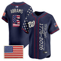 Men's Washington Nationals "America 250 Edition" Vapor Premier Limited Jersey V2 - All Stitched