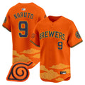 Milwaukee Brewers x Naruto Vapor Premier Limited Jersey - Stitched