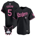 Los Angeles Dodgers x Kuromi Vapor Premier Limited Jersey - All Stitched