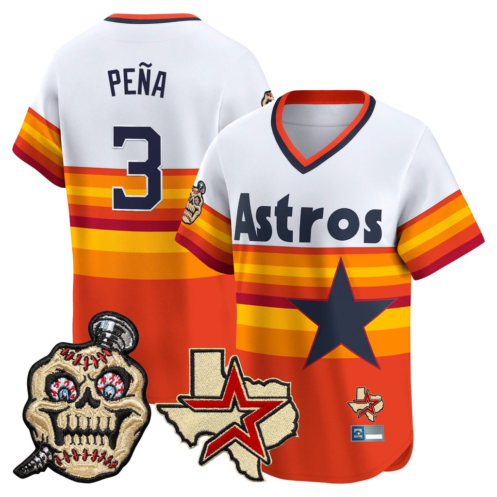 Men's Houston Astros Screwed Up Click Vapor Premier Limited Jersey - All Stitched