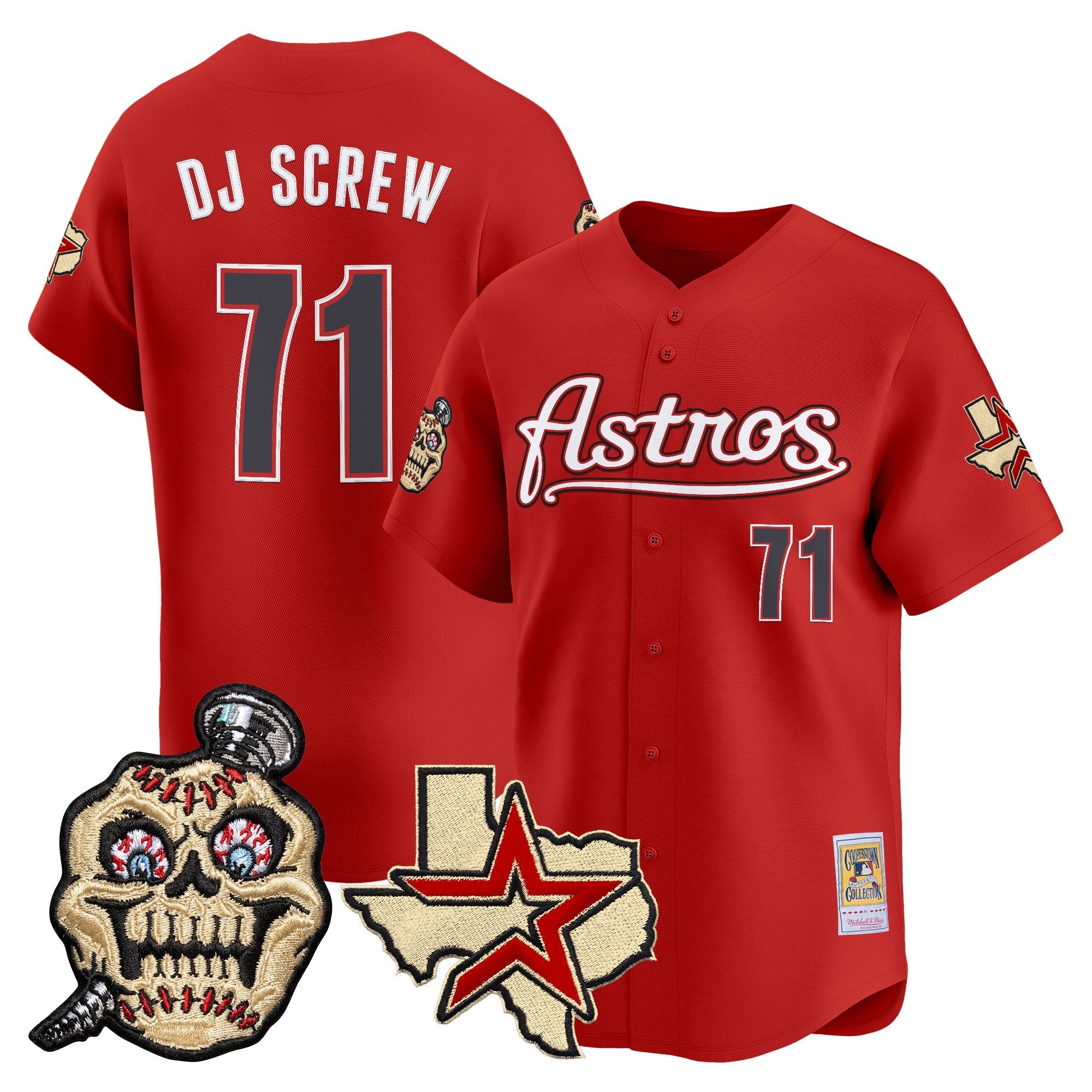 Men's Houston Astros Screwed Up Click Vapor Premier Limited Jersey - All Stitched
