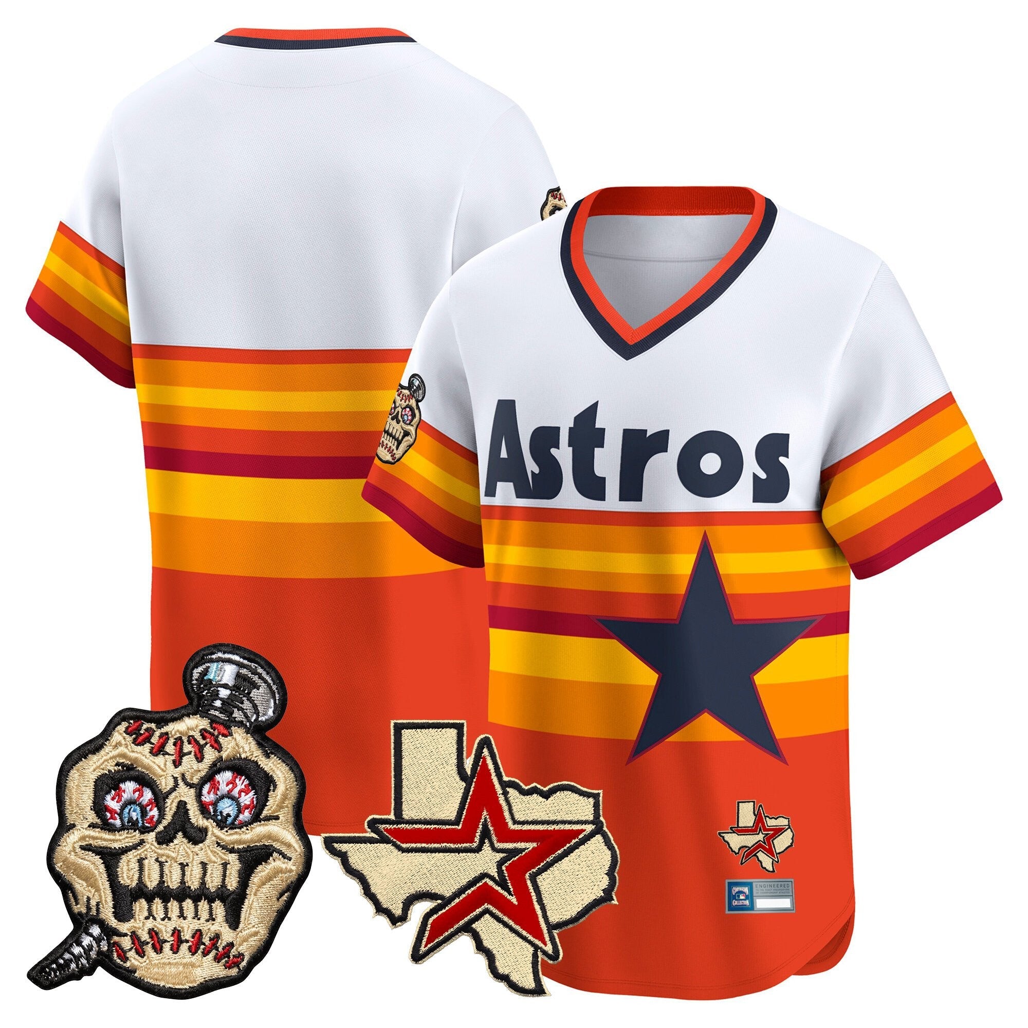 Men's Houston Astros Screwed Up Click Vapor Premier Limited Jersey - All Stitched