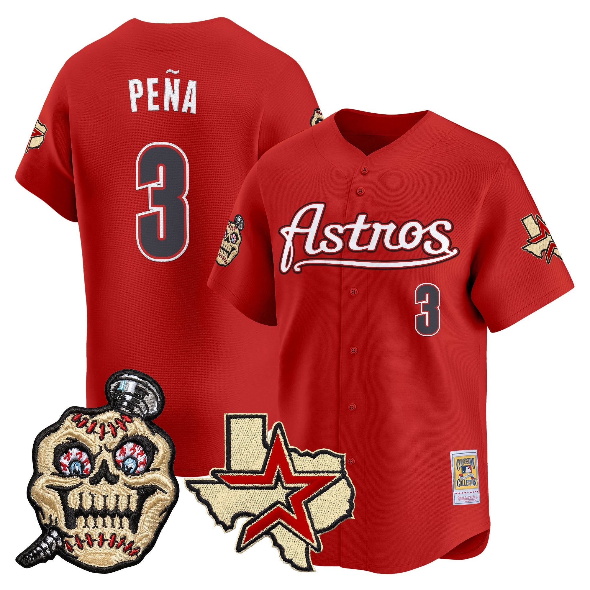 Men's Houston Astros Screwed Up Click Vapor Premier Limited Jersey - All Stitched
