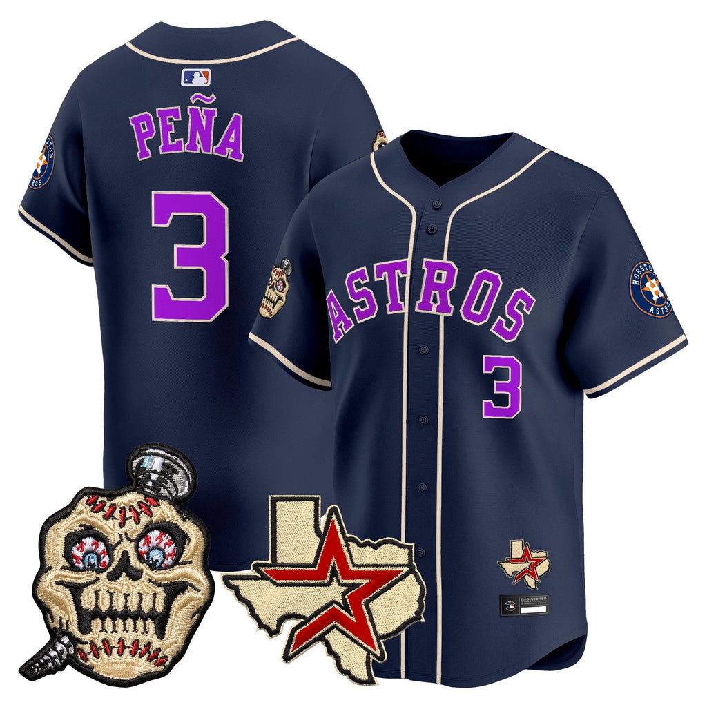 Men's Houston Astros Screwed Up Click Vapor Premier Limited Jersey - All Stitched