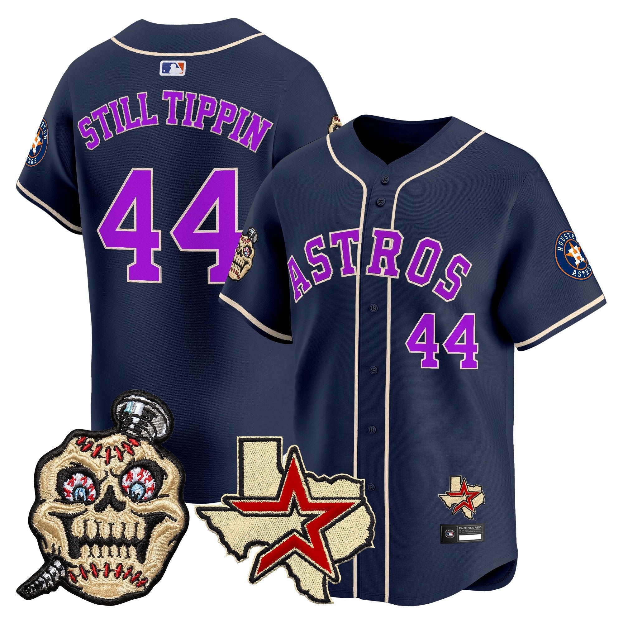 Men's Houston Astros Screwed Up Click Vapor Premier Limited Jersey - All Stitched