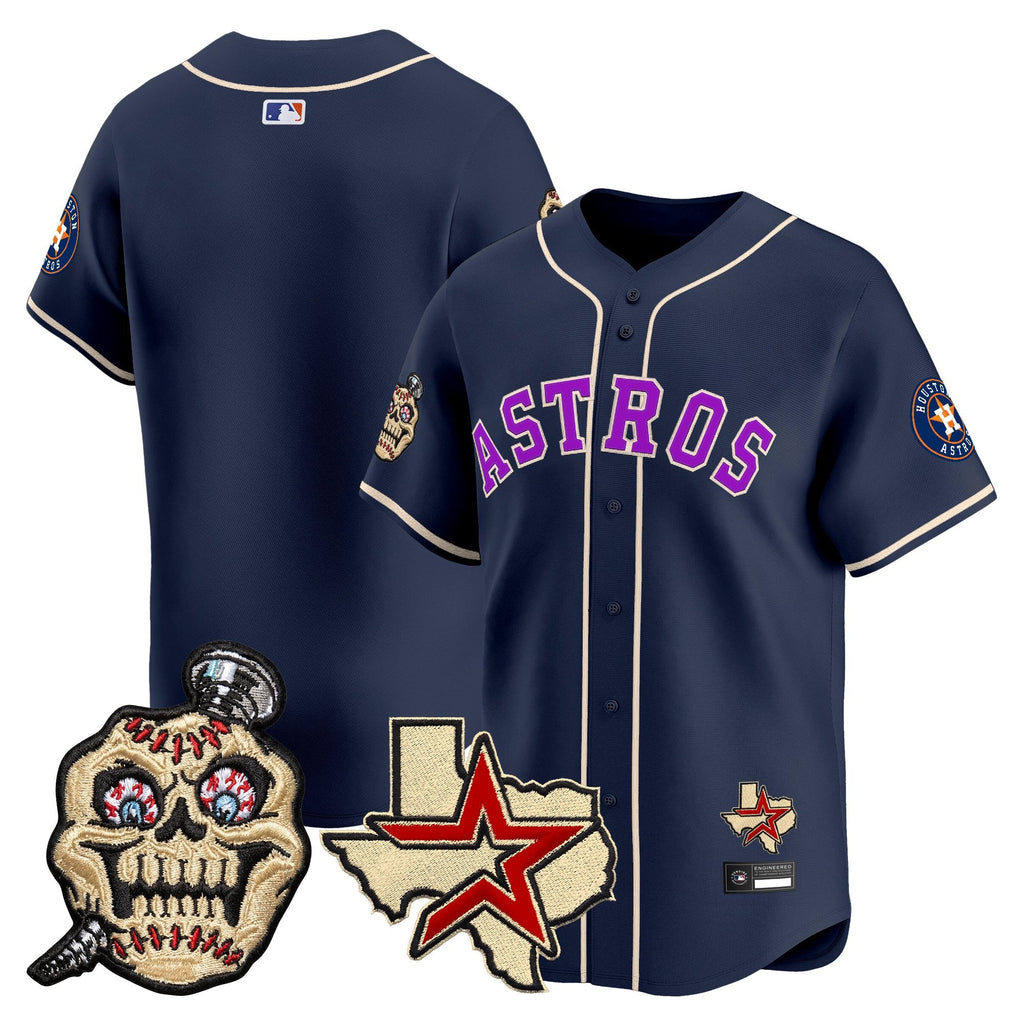 Men's Houston Astros Screwed Up Click Vapor Premier Limited Jersey - All Stitched