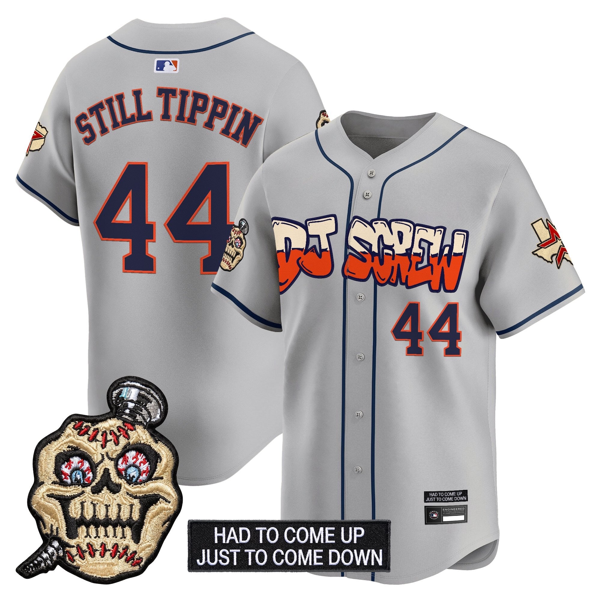 Men's Houston Astros Screwed Up Click Vapor Premier Limited Jersey V2 - All Stitched
