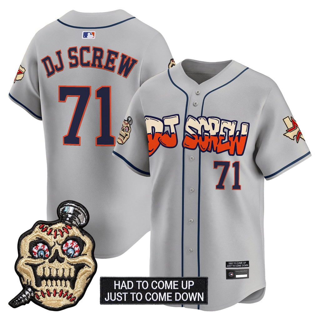 Men's Houston Astros Screwed Up Click Vapor Premier Limited Jersey V2 - All Stitched