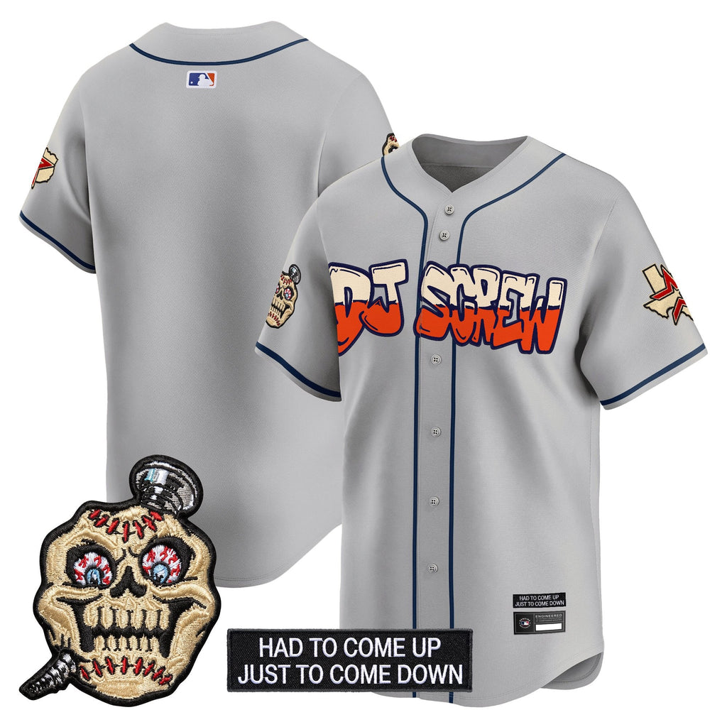 Men's Houston Astros Screwed Up Click Vapor Premier Limited Jersey V2 - All Stitched