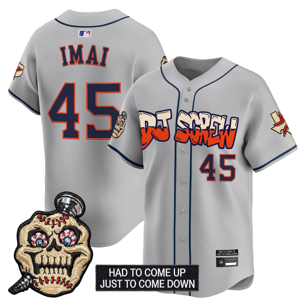 Men's Houston Astros Screwed Up Click Vapor Premier Limited Jersey V2 - All Stitched