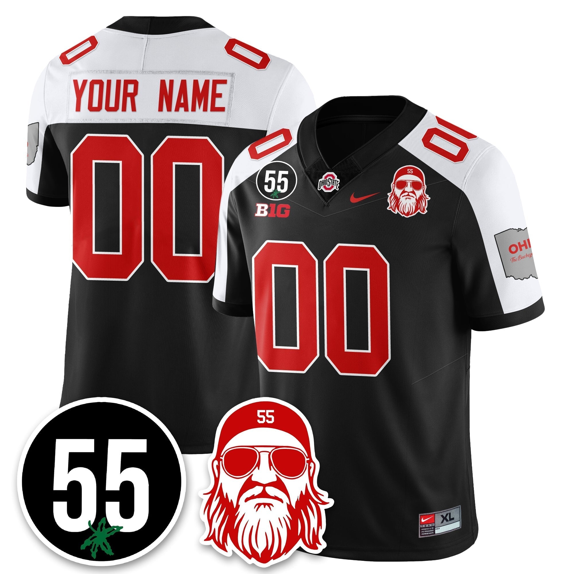 OSU Vapor Limited Jersey - Nick Mangold Patch