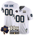 Custom ND 11x-Time National Champions Vapor Limited Jersey
