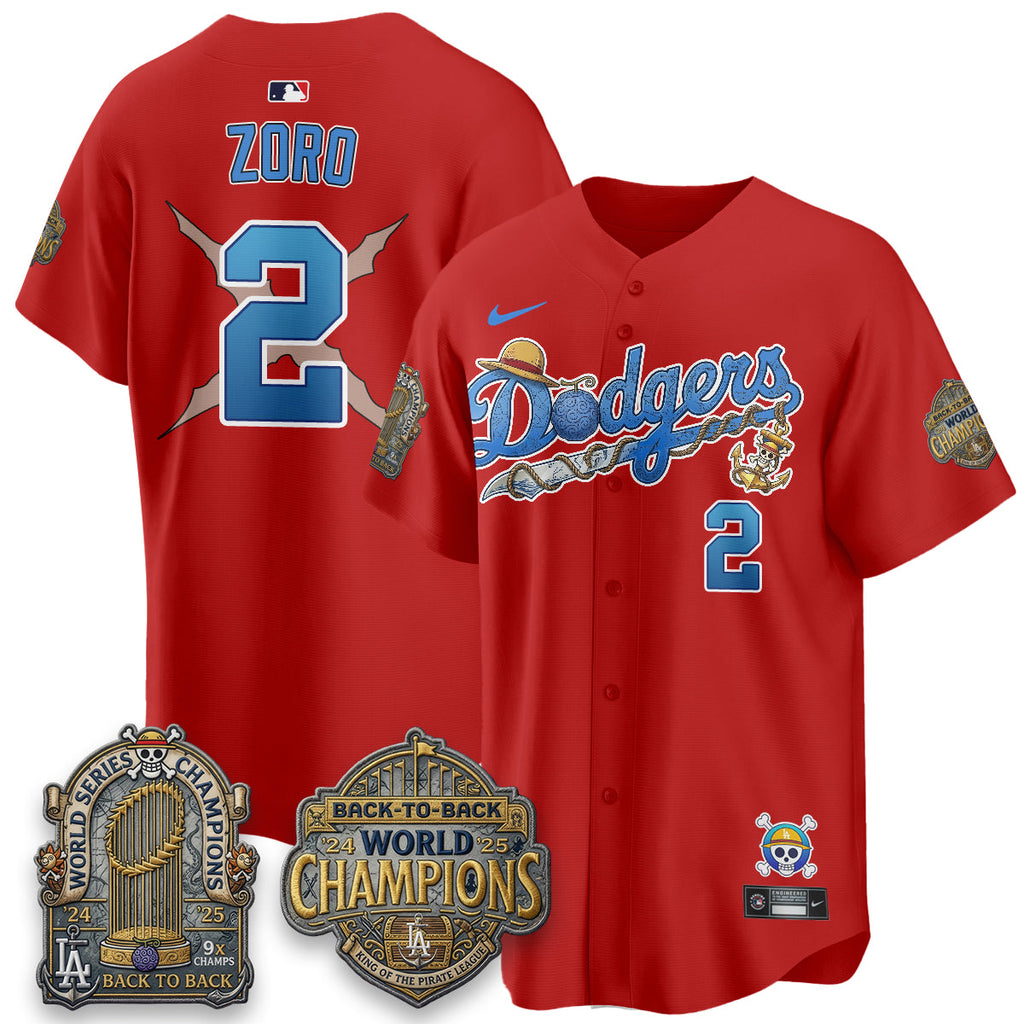 LAD x OP Japanese Cartoon Vapor Limited Jersey - Stitched