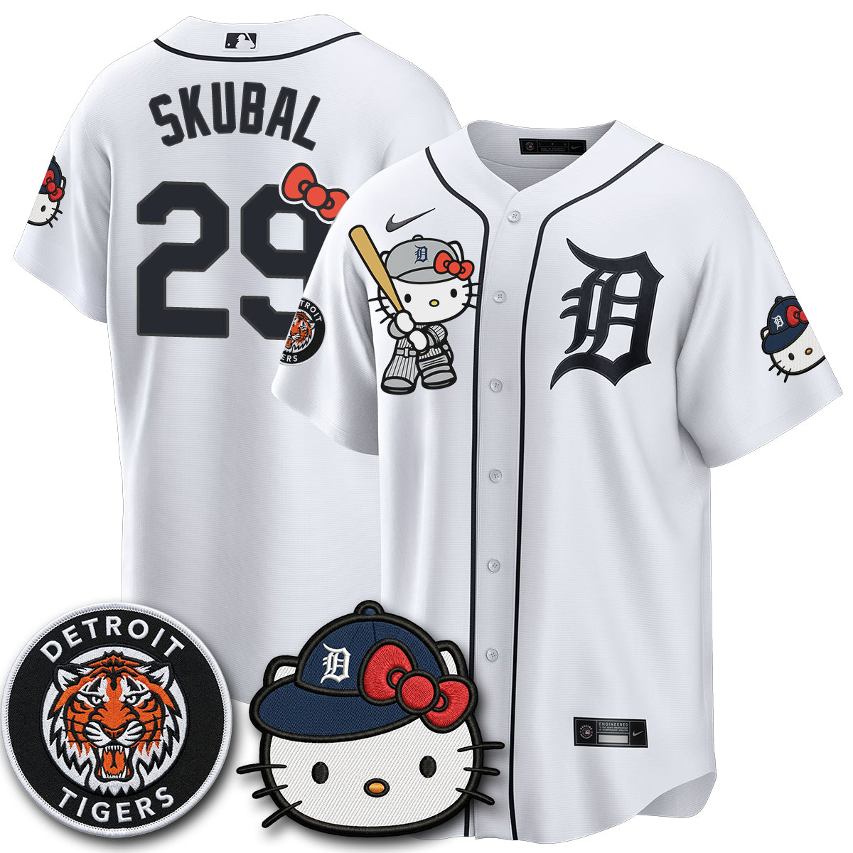 DET x Meow KT Edition Vapor Limited Jersey - Stitched