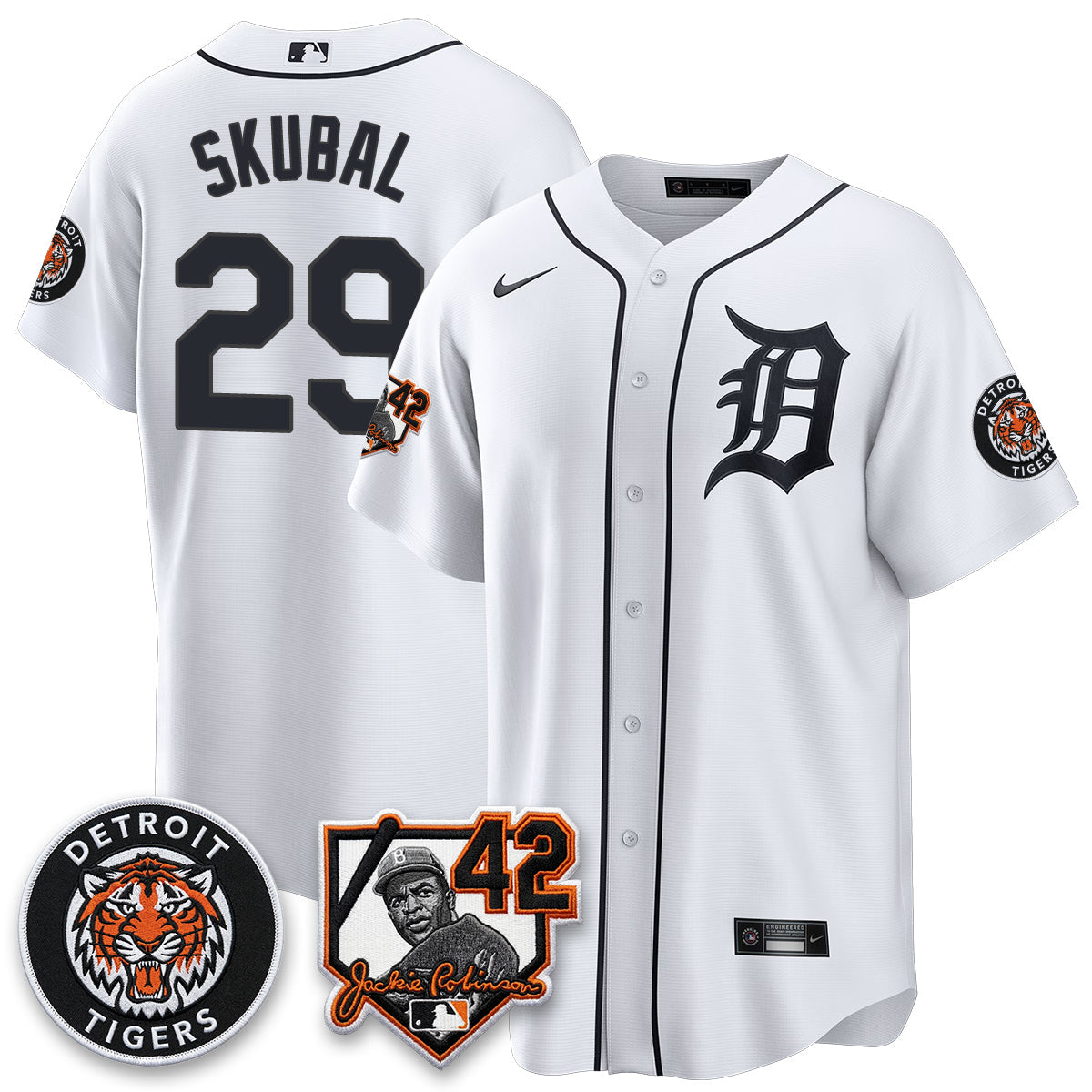 DET 2026 Jackie Robinson Day Vapor Limited Jersey - Stitched