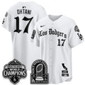 LAD World Series Champions Vapor Premier Limited Gothic Edition Jersey - Stitched