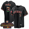 Men's Astros Mexico Cool Base Limited Jersey - All Stitched