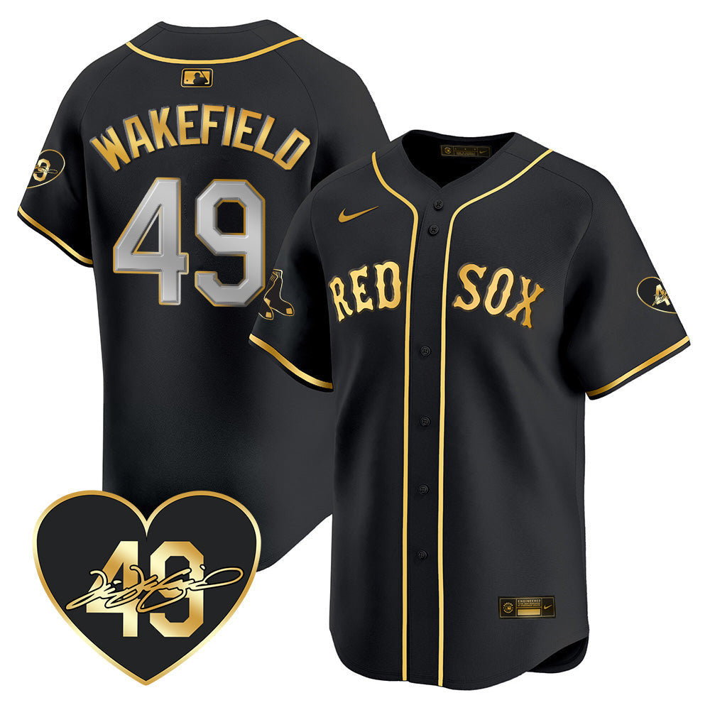 Red Sox Tim Wakefield Memorial Jersey ? All Stitched