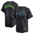 Tampa Bay Rays 2024 City Connect Vapor Premier Limited Jersey - Charcoal - All Stitched