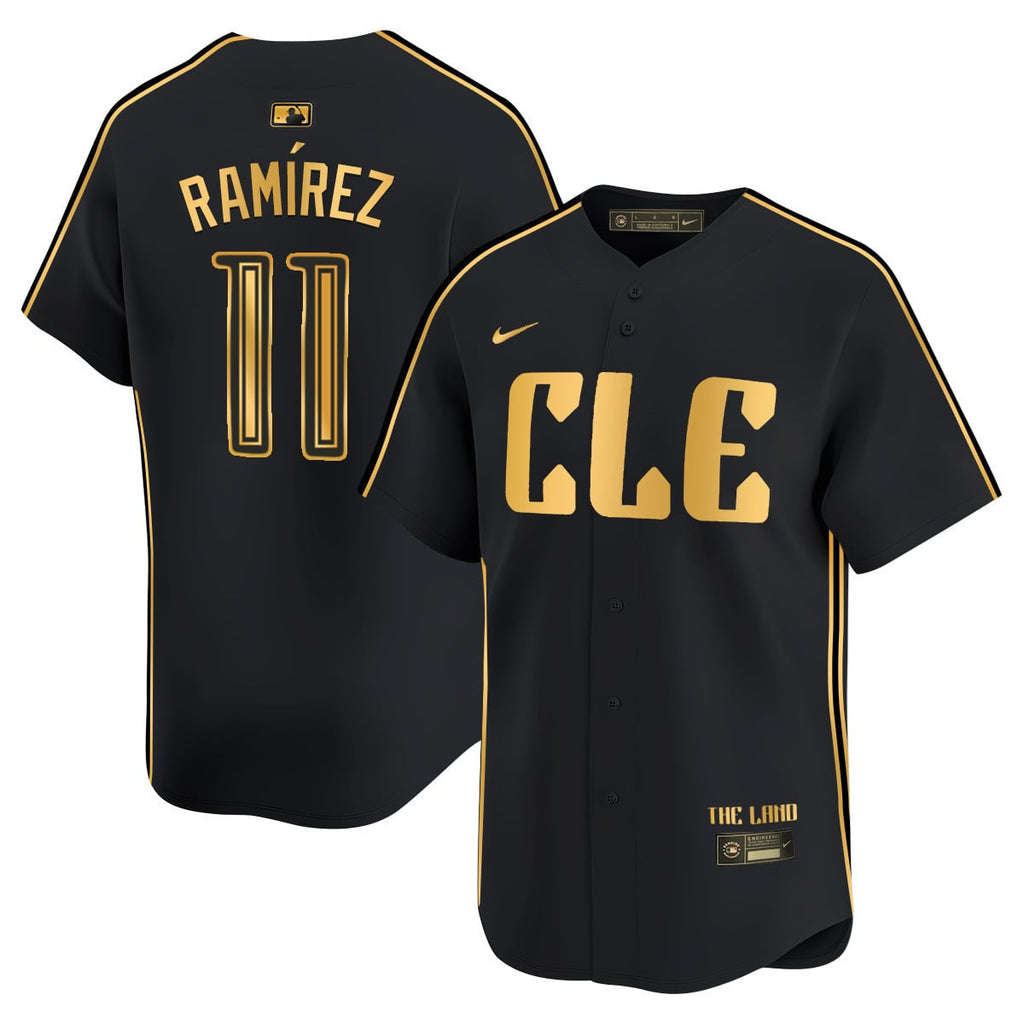 Cleveland Guardians Navy 2024 City Connect Limited Jersey TLA - Stitched