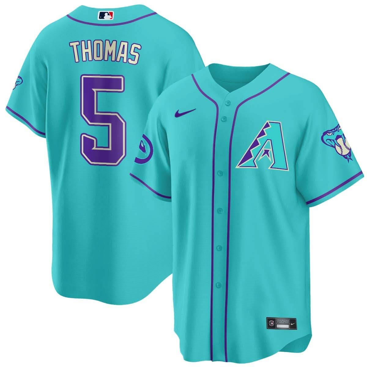 2024 AD Teal Purple Jersey - Stitched