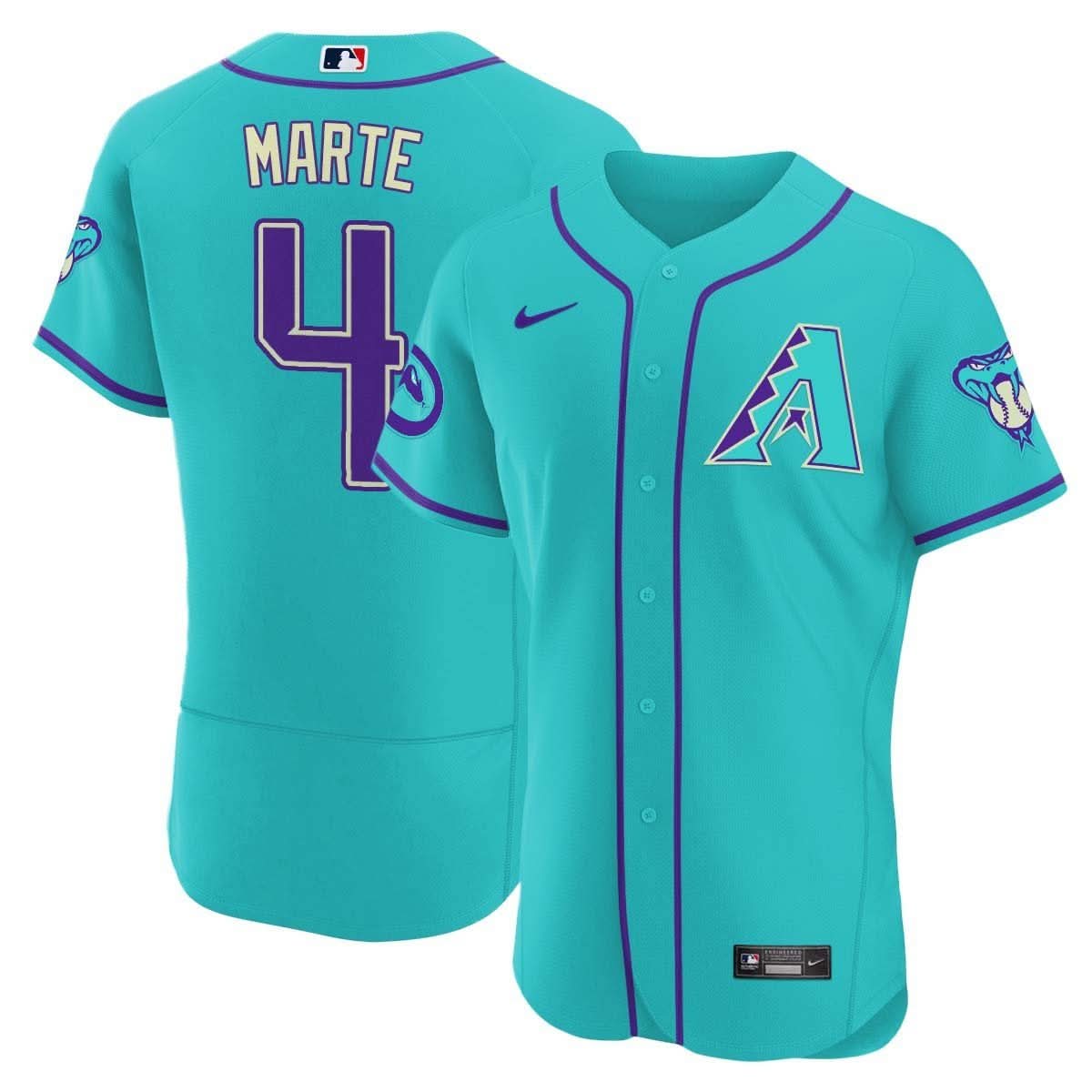2024 AD Teal Purple Jersey - Stitched