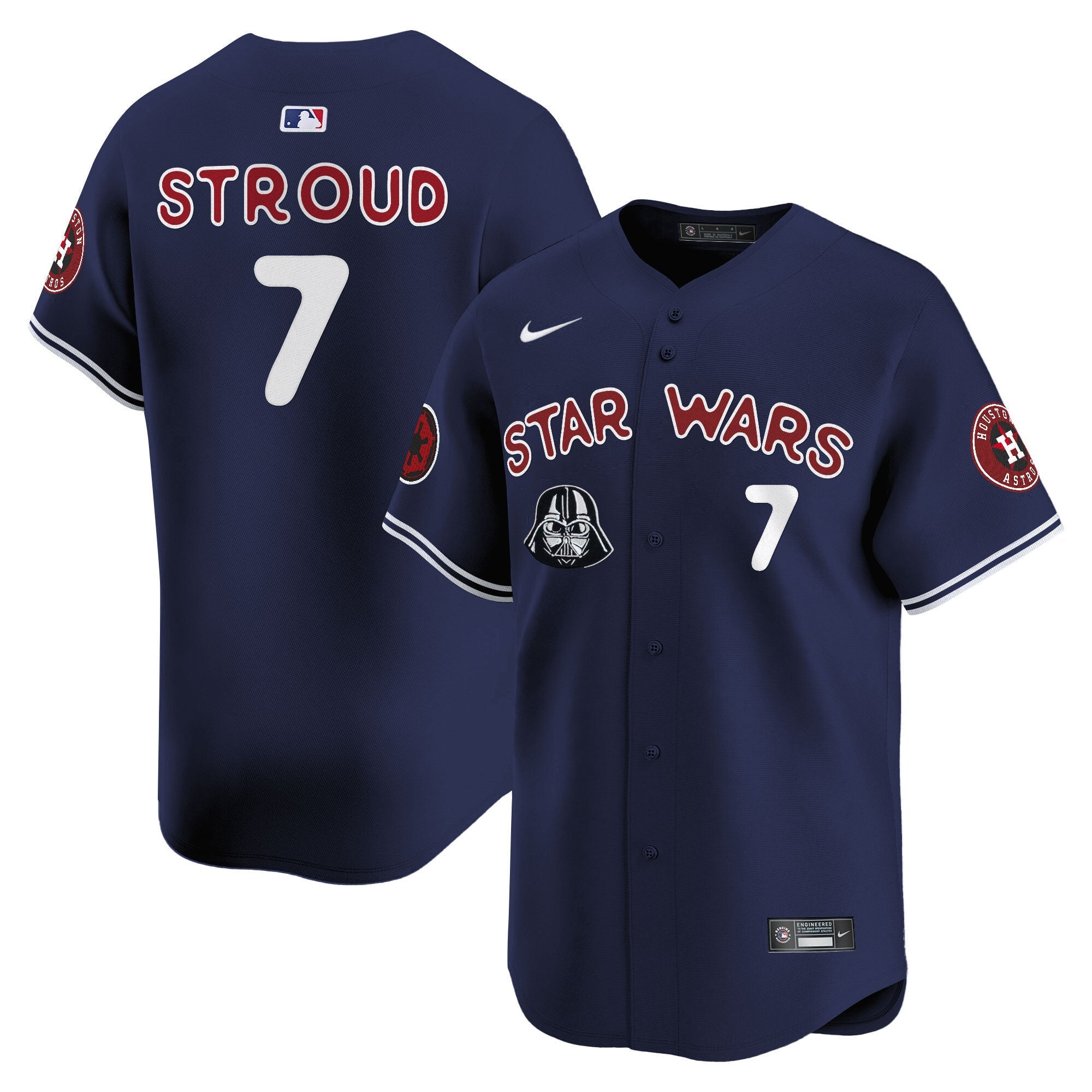 Men's Astros SW Vapor Premier Limited Jersey - All Stitched
