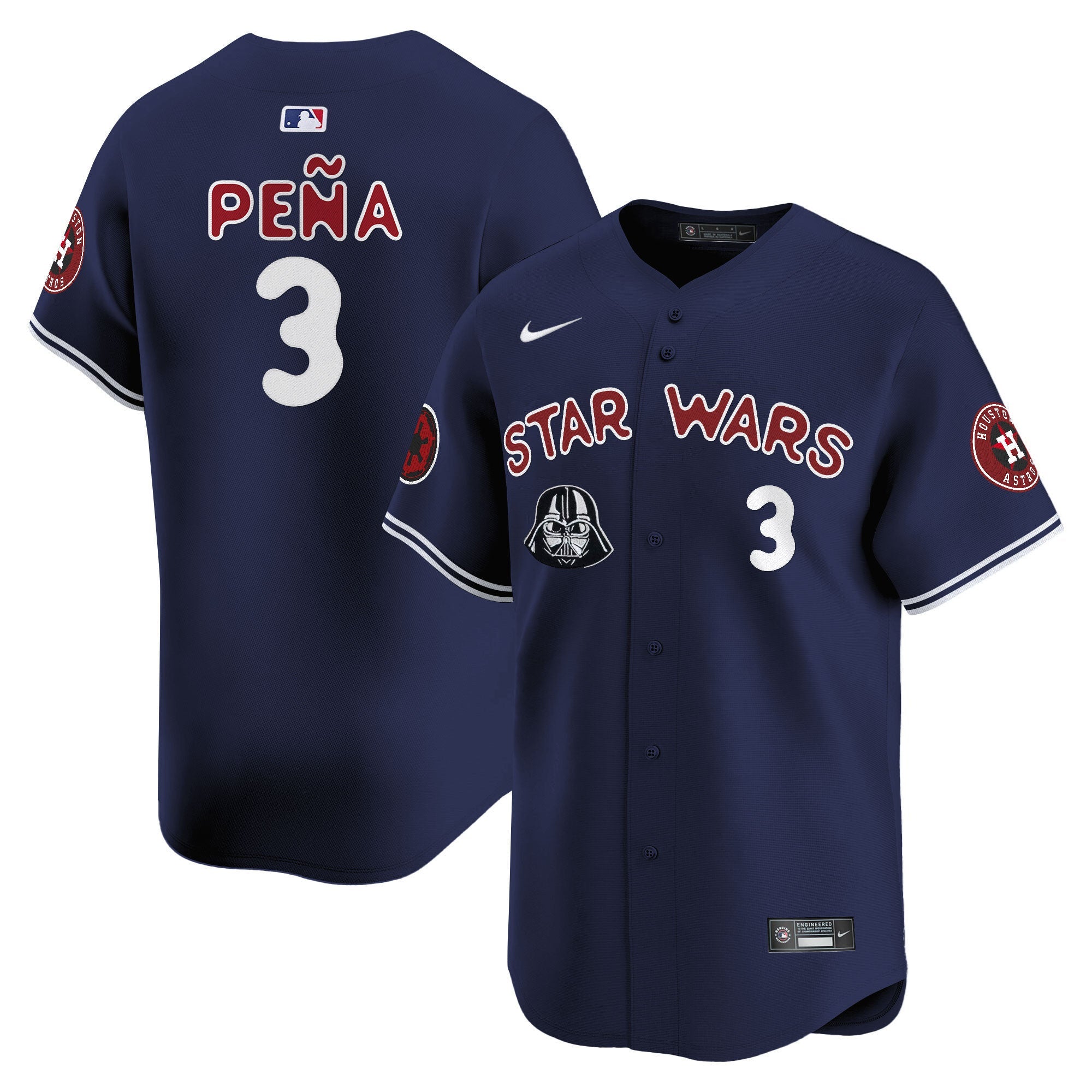 Men's Astros SW Vapor Premier Limited Jersey - All Stitched