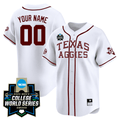 Custom Texas A&M 23/24 Jersey - 2024 College World Series Patch