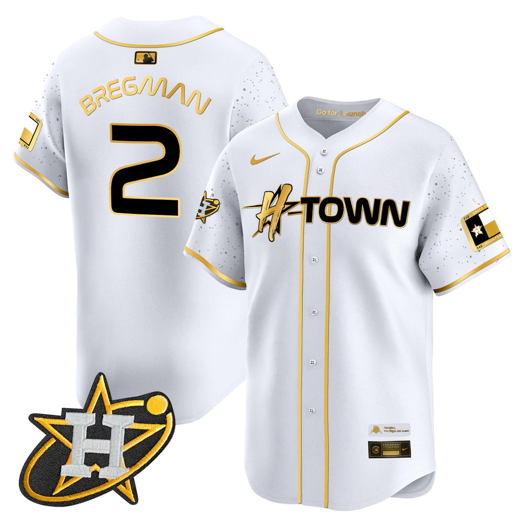 Men's Astros 2024 Space City H-Town Vapor Premier Limited Jersey - All Stitched