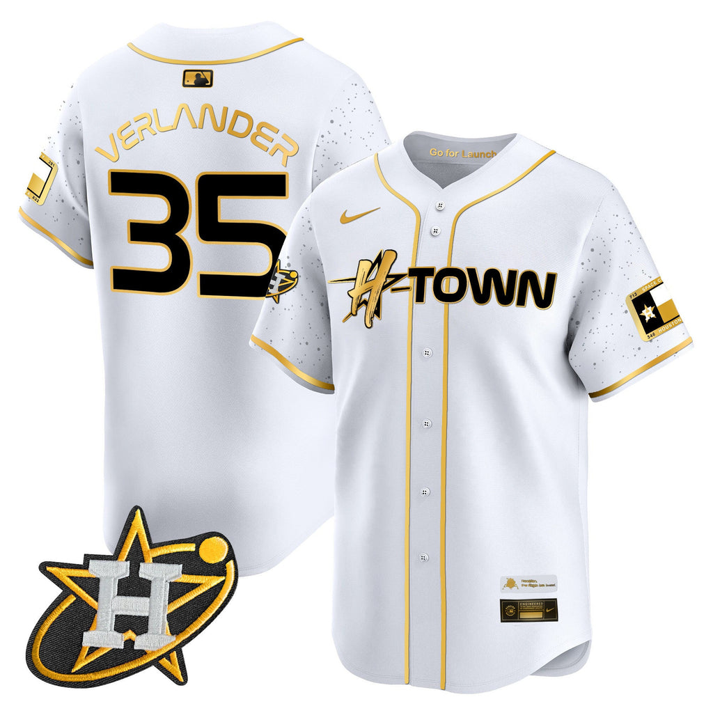 Men's Astros 2024 Space City H-Town Vapor Premier Limited Jersey - All Stitched