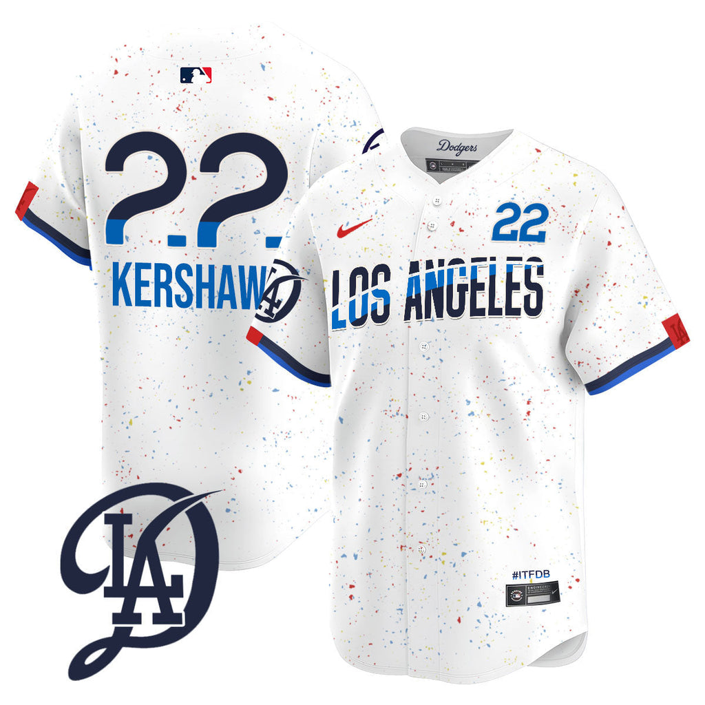 Men's Los Angeles Dodgers 2024 City Connect Limited Jersey - All Stitched