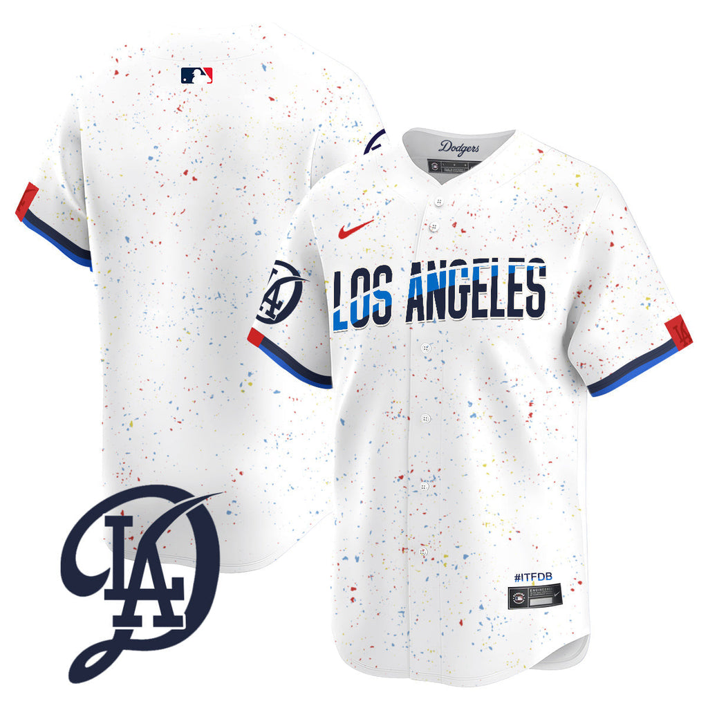 Men's Los Angeles Dodgers 2024 City Connect Limited Jersey - All Stitched