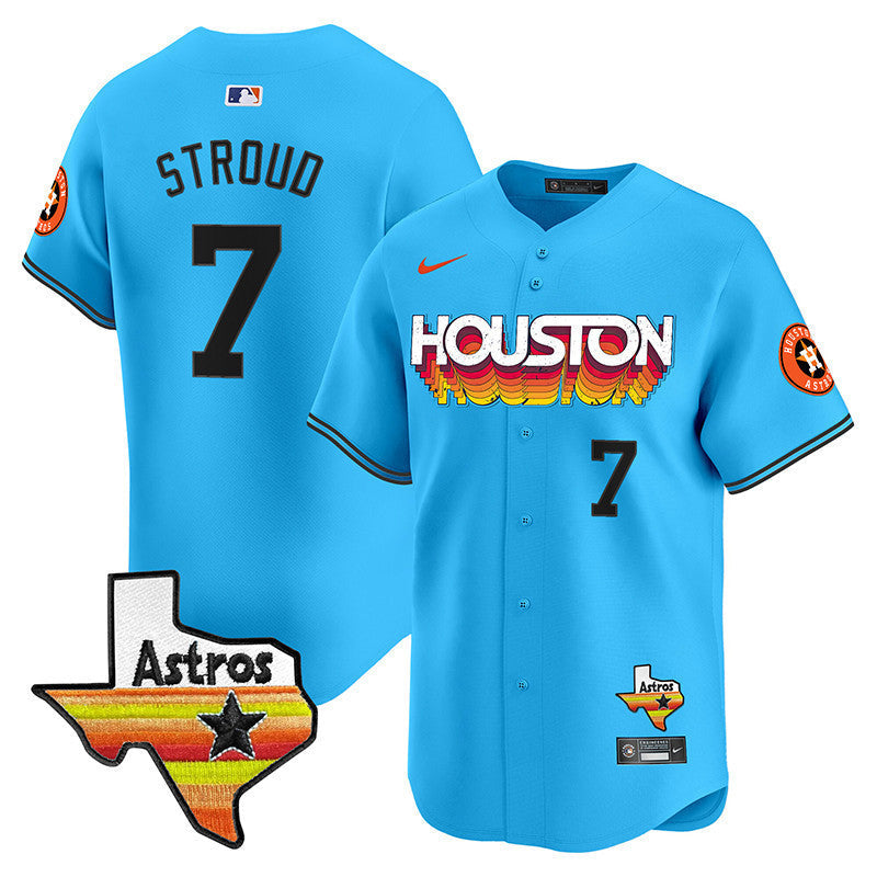 Men's Astros Throwback Style Vapor Premier Limited Jersey - All Stitched