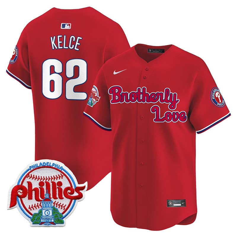 Men's Phillies Brotherly Love Vapor Premier Limited Jersey - All Stitched