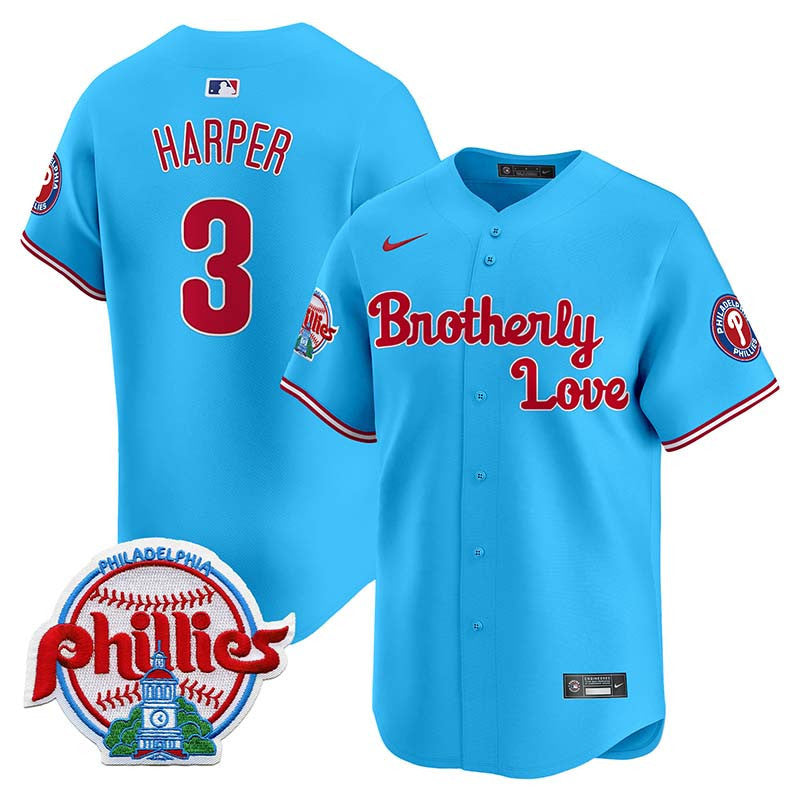 Men's Phillies Brotherly Love Vapor Premier Limited Jersey - All Stitched