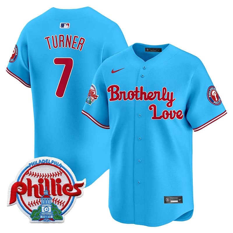 Men's Phillies Brotherly Love Vapor Premier Limited Jersey - All Stitched