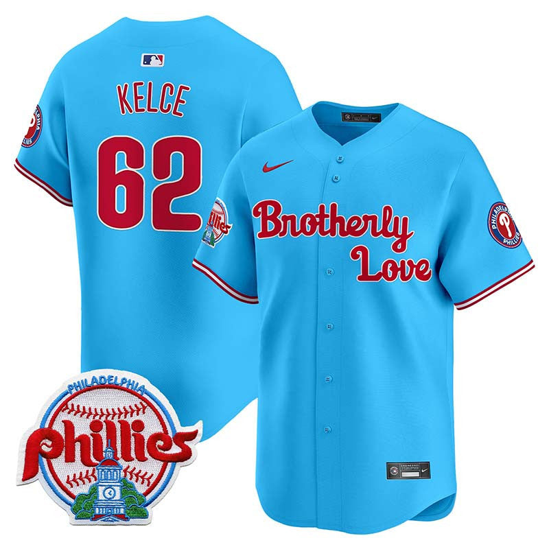 Men's Phillies Brotherly Love Vapor Premier Limited Jersey - All Stitched