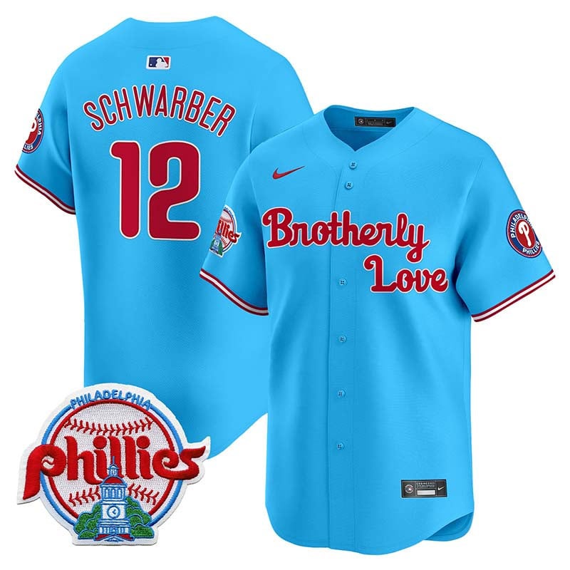 Men's Phillies Brotherly Love Vapor Premier Limited Jersey - All Stitched