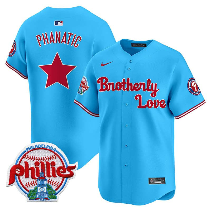 Men's Phillies Brotherly Love Vapor Premier Limited Jersey - All Stitched