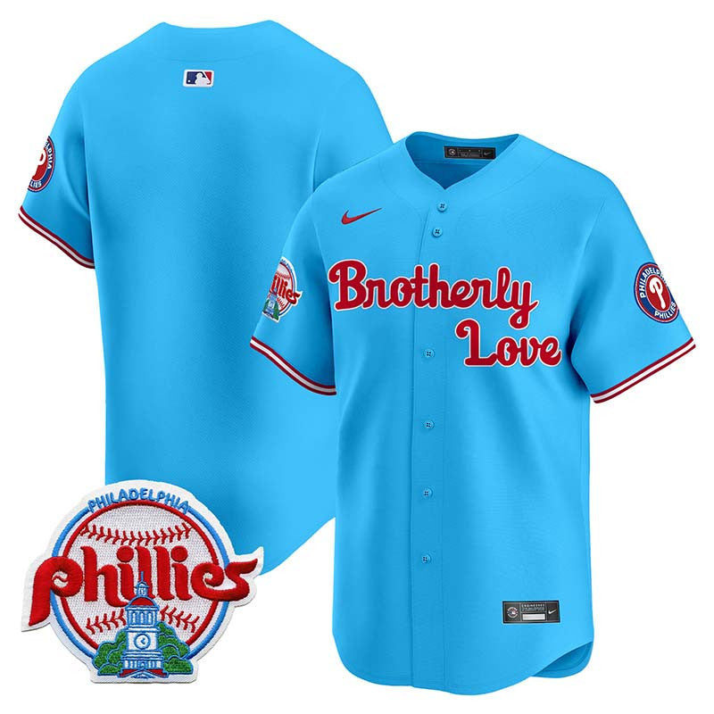 Men's Phillies Brotherly Love Vapor Premier Limited Jersey - All Stitched