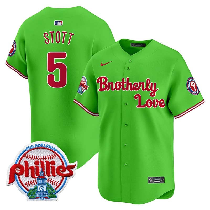 Men's Phillies Brotherly Love Vapor Premier Limited Jersey - All Stitched
