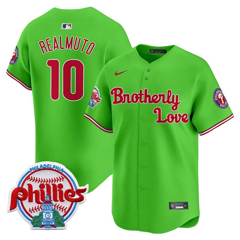 Men's Phillies Brotherly Love Vapor Premier Limited Jersey - All Stitched