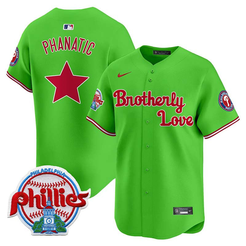 Men's Phillies Brotherly Love Vapor Premier Limited Jersey - All Stitched